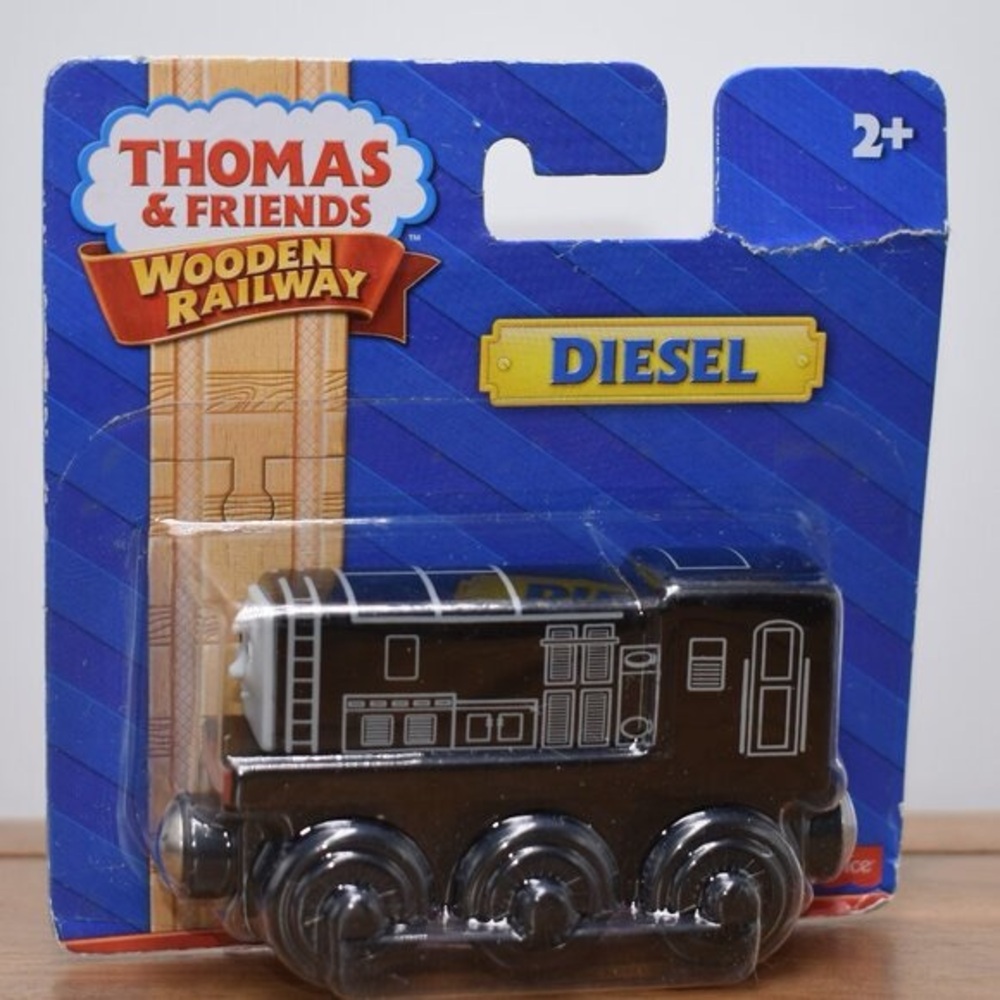 Diesel Y4079  Friends Wooden Railway Train Engine Fisher Price Sealed